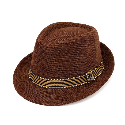 Vintage Top Hats/Stylish Jazz Hats/British-Style Felt Hats/Perfect for Everyday Outfits/Parties/The Beach/Travel/Outings/Sports